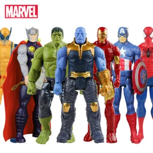 Figura de acción 30 cm Spiderman Hulk Iron Man Capitán América Marvel Vengadores Juguetes - Imagen 1 de 11
