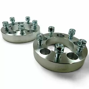 PAIR(2) 1.25" Wheel Spacers | 5x4.5 | 1/2"-20 | Ford Mustang Cobra GT Ranger LTD - Picture 1 of 5