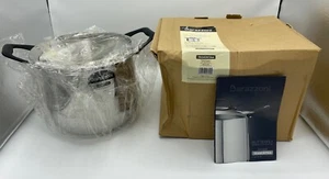 NUEVO EN CAJA ~ Olla Tramontina Barazzoni Mariposa Inoxidable 6 Qt - Imagen 1 de 4