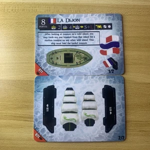 Wizkids Pirates La Dijon 071 2007 Frozen North sin perforar común - Imagen 1 de 2