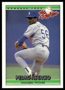 1992 Donruss The Rookies Pedro Astacio Rookie Los Angeles Dodgers #6 - Picture 1 of 2