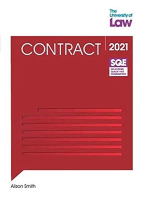 SQE - Contract Law (SQE1), Alison Smith - Image 1 of 2