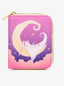NUEVO CON ETIQUETAS Cartera Loungefly Disney Pesadilla Antes de Navidad Cero Luna y Estrellas - Imagen 1 de 4