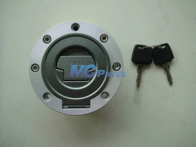 Fuel Gas tank cap cover lock+Key For Yamaha YZF R1 02-11 R6 R6S 03-10 05 06 08 Foto 1 de 2