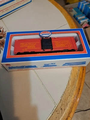 Model Power HO Scale Baby Ruth 40' Box Car With Sliding Door #8002 in box - Image 1 of 4