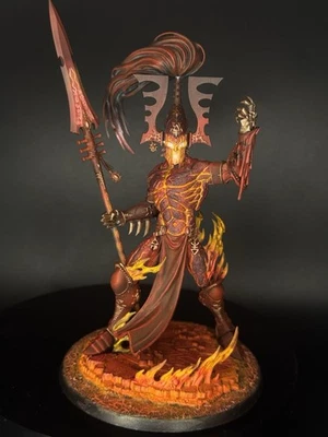 Warhammer 40k Avatar of Khaine Eldar Fully Painted - Image 1 of 3