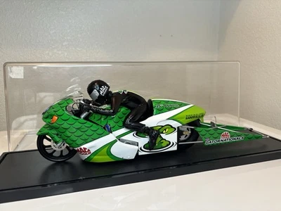 Gatornational Drag Motorcycle NHRA Bike 1:9 Scale Diecast Model Action Racing - Image 1 of 4