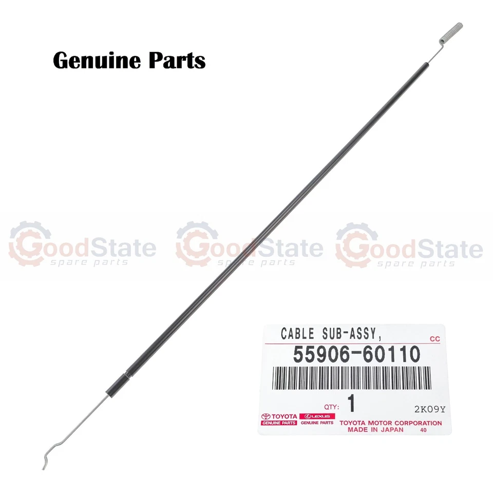 Genuine Toyota LandCruiser 76 70 Series HZJ VDJ Heater Direction Control Cable - Image 1 of 1