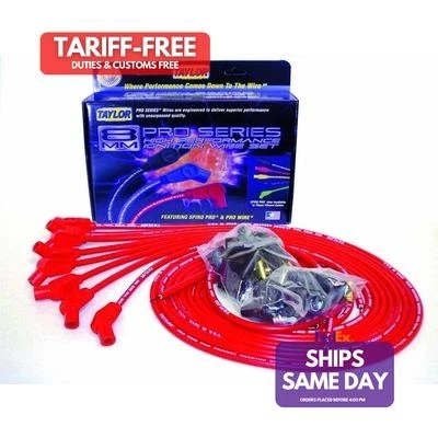 Taylor/Vertex 70253, Kit 8Mm Red Pro Wire 135 Deg High Performance & Racing Part - Image 1 of 4