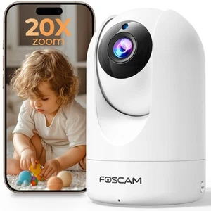 FOSCAM Home Security Camera R4S 4MP(2K) WLAN Kamera, 2,4/5GHz Wireless IP Ind... - Bild 1 von 7