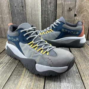 SPYDER Boundary Mens Size 8 Trail Hiking Shoes - Glacier Gray - Leather Mesh EUC - Picture 1 of 15