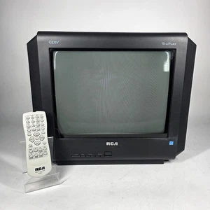 RCA 14F514T TruFlat 14" CRT TV Control Videojuegos Retro con Control Remoto - Imagen 1 de 17