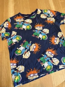 Nickelodeon Rugrats Black Graphic Printed T Shirt Size XL Youth - Picture 1 of 5