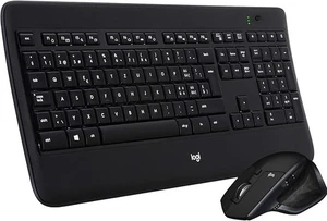 Logitech MX900 Black RF Wireless Keyboard & Mouse Combo - Picture 1 of 5