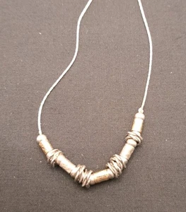 Collar de plata 925 Israel de 18 pulgadas - Imagen 1 de 7