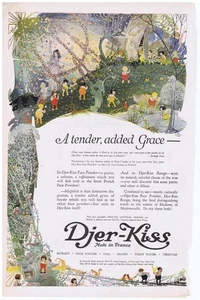 1920 Djer-Kiss Fairies & Brownies "A Tender, added Grace" Print Ad - Picture 1 of 1