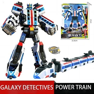 Tobot V Galaxy Detectives Power Train Transforming Vehicle Robot Car Figure Toy - Picture 1 of 6