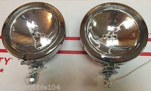 Harley 12V Guide Spot Lamp Panhead Shovelhead 12V 68652-64 1964-Up Spot Light - Bild 1 von 6