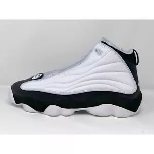 Air Jordan Pro Strong 'Off Noir Panda Black' White Sneakers, Size 10 DC8418-105 - Picture 1 of 8