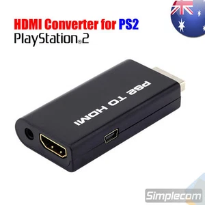 New PS2 to HDMI Video Converter Composite AV to HDMI PlayStation 2 HD Adapter - Picture 1 of 1