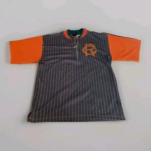 NLBM Cincinnati Tigers Herren 2XL Negro League Baseball Museum gestreiftes Trikot Rottöne - Bild 1 von 17