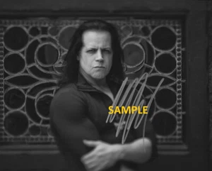 GLENN DANZIG REPRINT PHOTO 8X10 SIGNED AUTOGRAPHED CHRISTMAS MAN CAVE GIFT - Bild 1 von 1