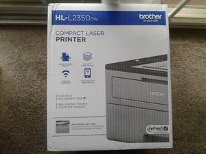 Brother HL-L2350DW Monochrome Wireless Compact Laser Printer- NEW/UNSEALED - Picture 1 of 12