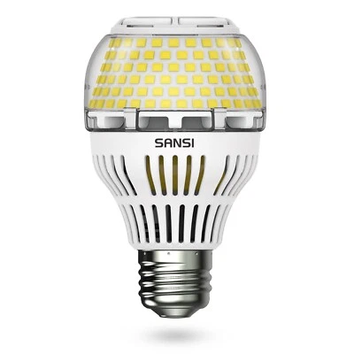 Dimmable LED Light Bulb 17W A19 2500LM 5000K Daylight for Home Energy Save SANSI - Image 1 of 4