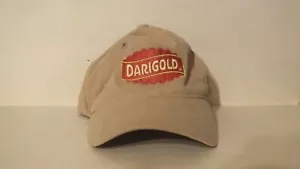 Darigold Trucker Hat Adult beige Embroidered Flex Fit - Picture 1 of 3