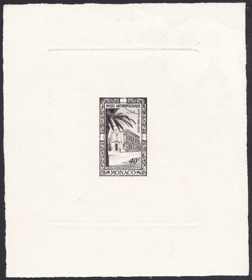 Monaco ScC23 Plane, Anthropological Museum, Die Proof 1 - Image 1 of 1