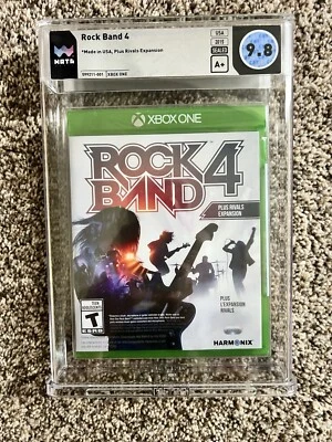 Rock Band 4 Plus Rivals Expansion Xbox One Game Sealed New Code WATA 9.8 - Image 1 of 2