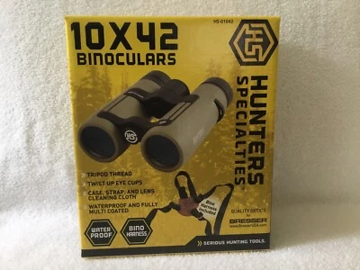 Binoculares Bresser Hunters Specialties HS-01042, 10X42, NUEVOS EN CAJA Foto 1 de 3