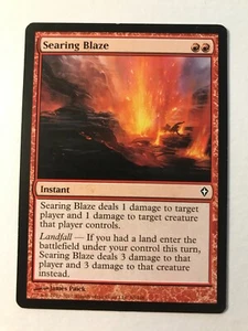 SEARING BLAZE Worldwake MTG Magic the Gathering LP - Bild 1 von 1
