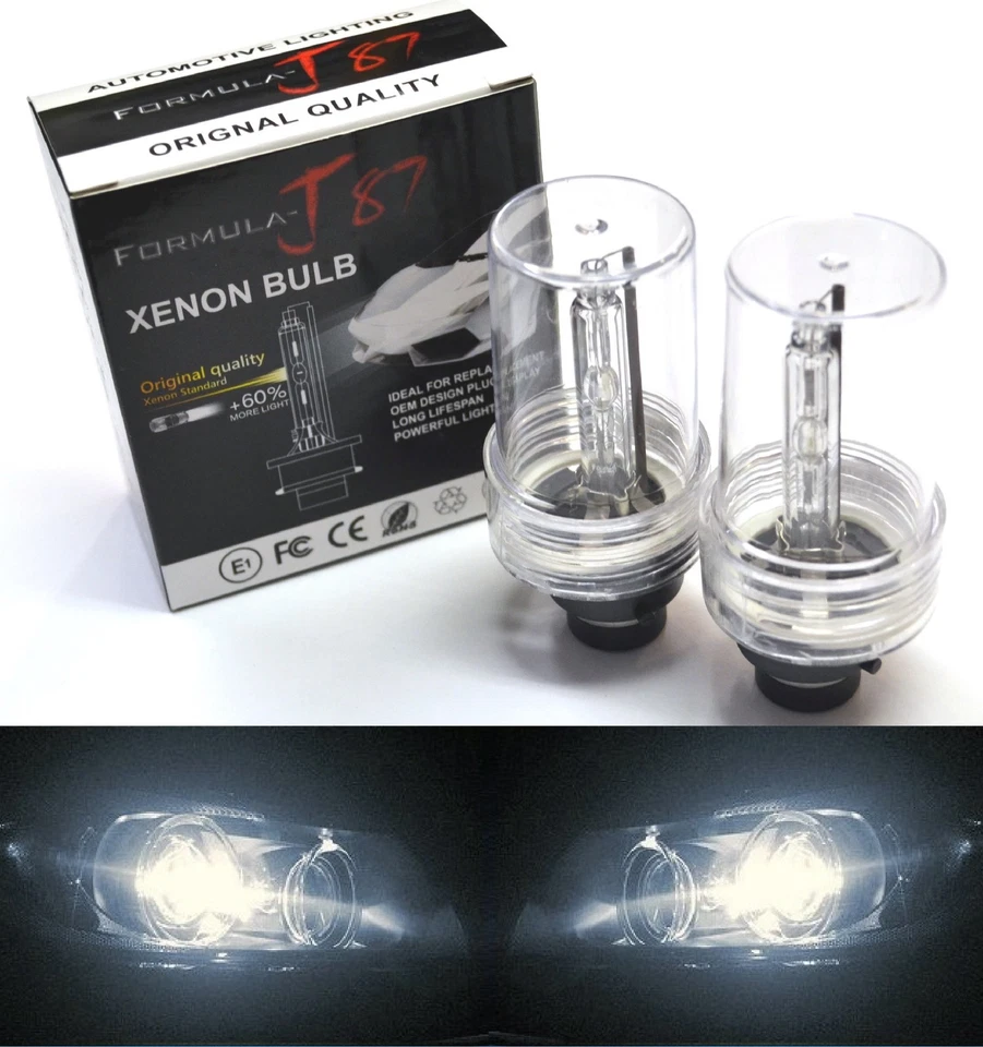 HID Xenon D2S Two Bulbs Head Light 4300K Stock Bi-Xenon High Low Beam Replace EO - Image 1 of 4