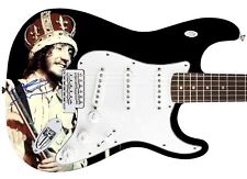The Who Pete Townshend Autographed Fender 1/1 Custom Graphics Photo Guitar ACOA