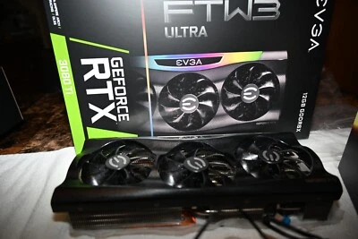 EVGA GeForce RTX 3080 Ti FTW3 Ultra Hybrid Gaming Graphics Card 12GB GDDR6X - Image 1 of 4