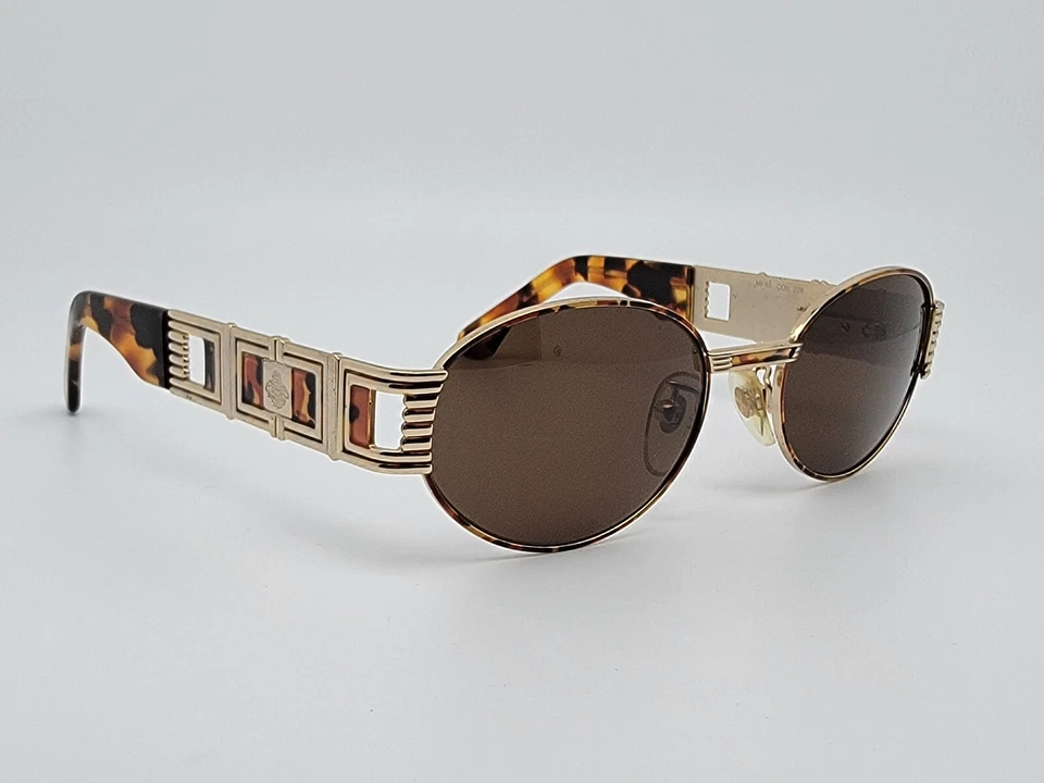 Gafas de sol Diane von Furstenberg MF65 Col. 226 marco dorado tortuga lentes marrones Foto 1 de 4