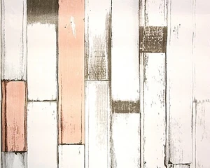 10M DISTRESSED WORN WOOD STICKY BACK PLASTIC WALLPAPER ADHESIVE SHABBY CHIC OLD - Picture 1 of 7