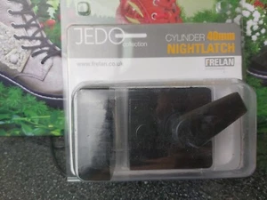 Frelan Jedo JL5031BL Pestillo nocturno estilo estrecho negro herrajes nuevo - Imagen 1 de 3