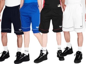 ✅ EVERLAST Basket Uomo Pantaloni Corti S-4XL Sport Fitness Training Shorts - Foto 1 di 19