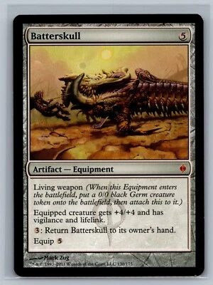 Magic The Gathering New Phyrexia Batterskull #130/175 MTG TCG CCG - Image 1 of 2