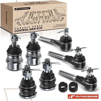 7x Ball Joint & Tie Rod End Front for Jeep Cherokee 1991-2001 Wrangler Comanche - Изображение 1 из 4