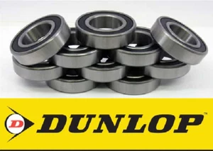 HIGH QUALITY DUNLOP 6000 - 6015 2RS RUBBER SEALED BALL BEARINGS PACK OF 10 - Picture 1 of 3