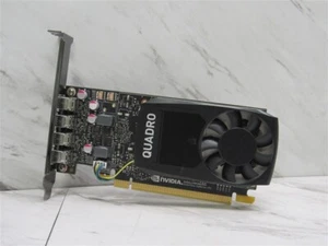 NVIDIA QUADRO P1000 4GB GDDR5 PCIE 3.0 MINI DISPLAYPORT VIDEO CARD FREE SHIPPING - Picture 1 of 4