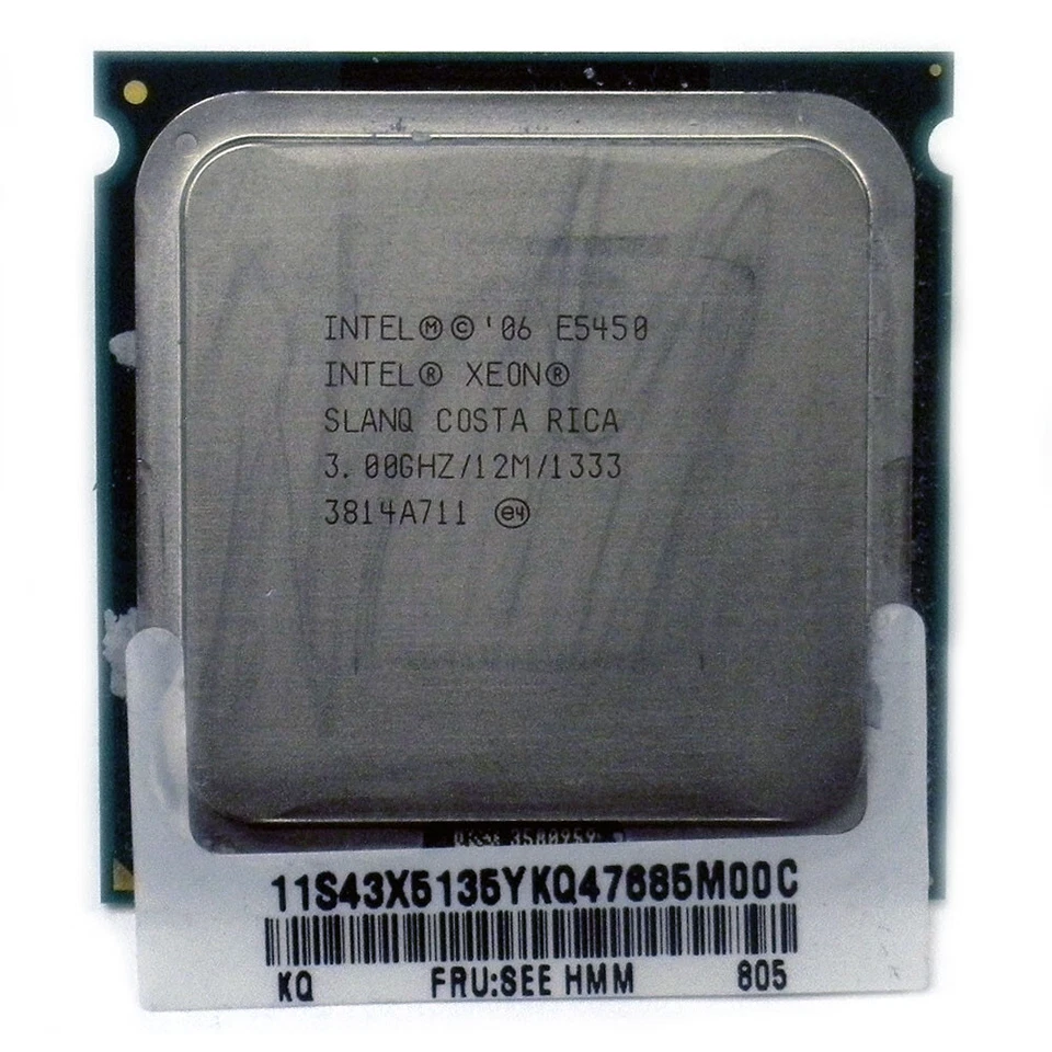 IBM 43X5135 Processor 4-Core Intel Xeon X5450 3.0GHZ - Image 1 of 2