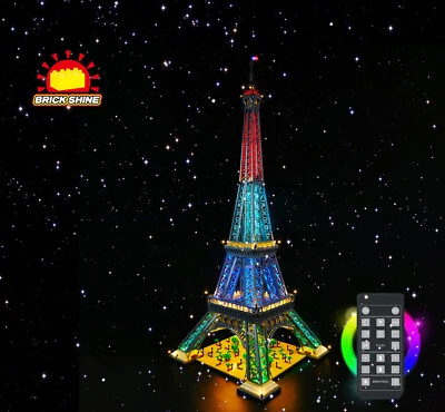 Brick Shine - GC Light Kit for Lego Eiffel Tower 10307 (NEW) - Image 1 of 4