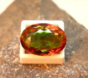 65ct Oval Cut Alexandrite Natural Faceted Color Changing Big Size Alex Certified - Picture 1 of 8