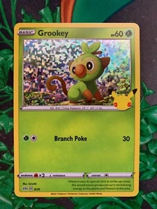 Pokemon Grookey Holo Mcdonalds Promo 2021 - 8/25 - Imagen 1 de 2