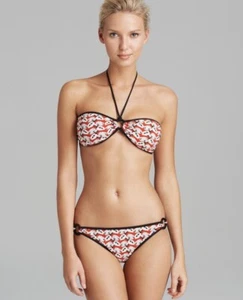 Fascia TORY BURCH CALYX TOP & BOTTOM NUOVA CON ETICHETTE $245 taglia L - Foto 1 di 8