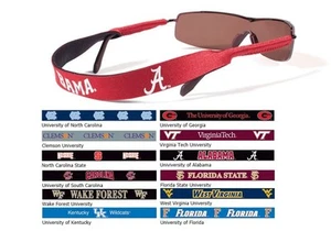CROAKIES Collegiate Screenprint Neoprene Sunglass Strap Eyewear Retainer *CHOOSE - Picture 1 of 1